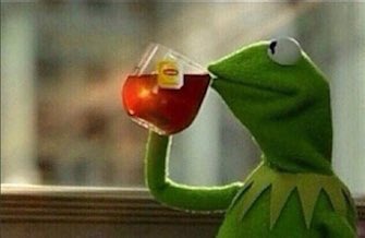 I saw you give yourself that 10th like on instagram but 🐸☕️