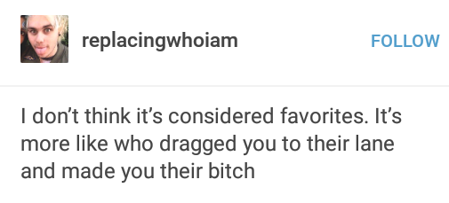 5SOSTumblrx's tweet photo. This is how we choose our "fav" band member lmao so true 😂 https://t.co/vrEerk3pBm