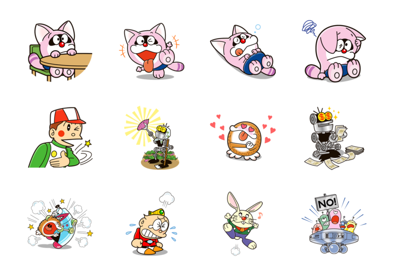 Uzivatel Tom2 Na Twitteru Lineスタンプ 藤子f不二雄キャラクター大集合 これ1列づつシリーズのキャラクターなんですが 21エモンのところモンガーじゃなくてモジャ公になってる ミスだよなこれ チンプイのエリちゃんかわいい T Co H1yp0wmndf