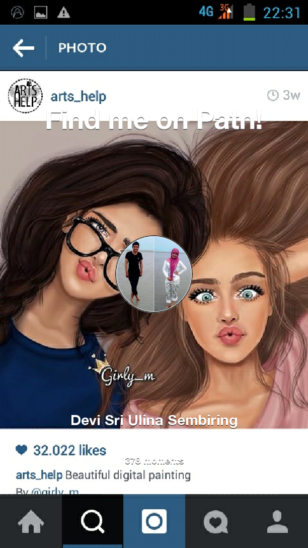 devitazmania's tweet image. I've shared 378 memories with my friends on #Path - see them now at path.com! #thepersonalnetwork