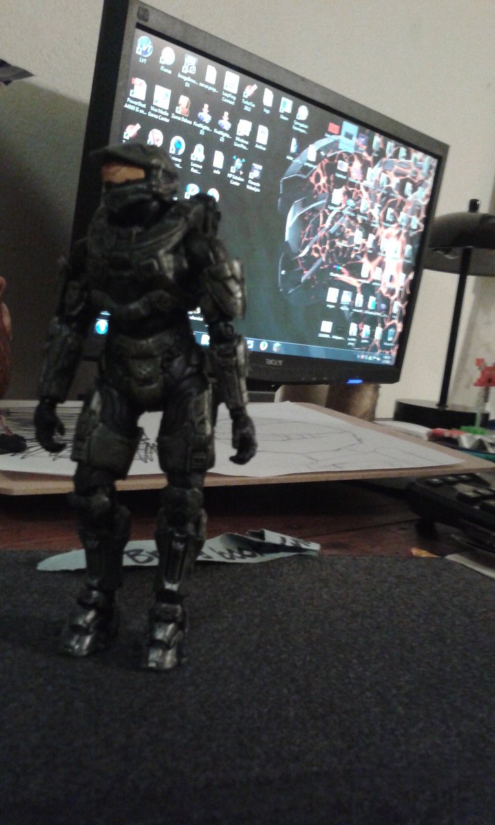 megaAbsol30's tweet image. I got halo toy omg