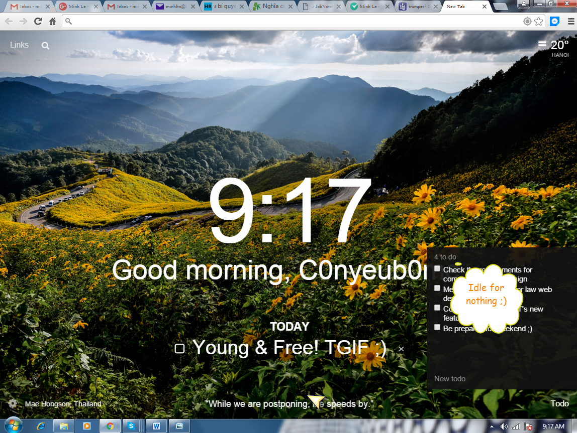 minhminh89's tweet image. Sunflowers grown in Thailand, wish I were there :P :P 
#thefirstfriday