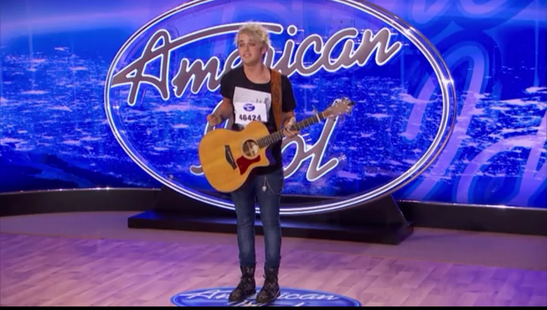 CattCavity's tweet photo. Hey, look! It's @FlyAwayDalton on @AmericanIdol! Let's do this!! 😸 https://t.co/YpF0k8dAWQ