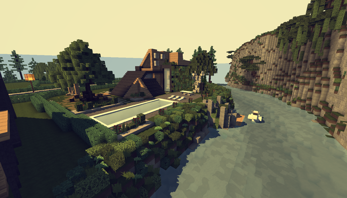 MG_Minecraft's tweet photo. Nouveau style de maison pour s'adapter au nouveau quartier sur le @Flac_Public https://t.co/Gk8LV2uIhu
