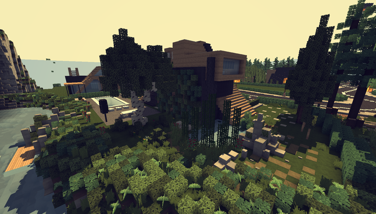 MG_Minecraft's tweet photo. Nouveau style de maison pour s'adapter au nouveau quartier sur le @Flac_Public https://t.co/Gk8LV2uIhu