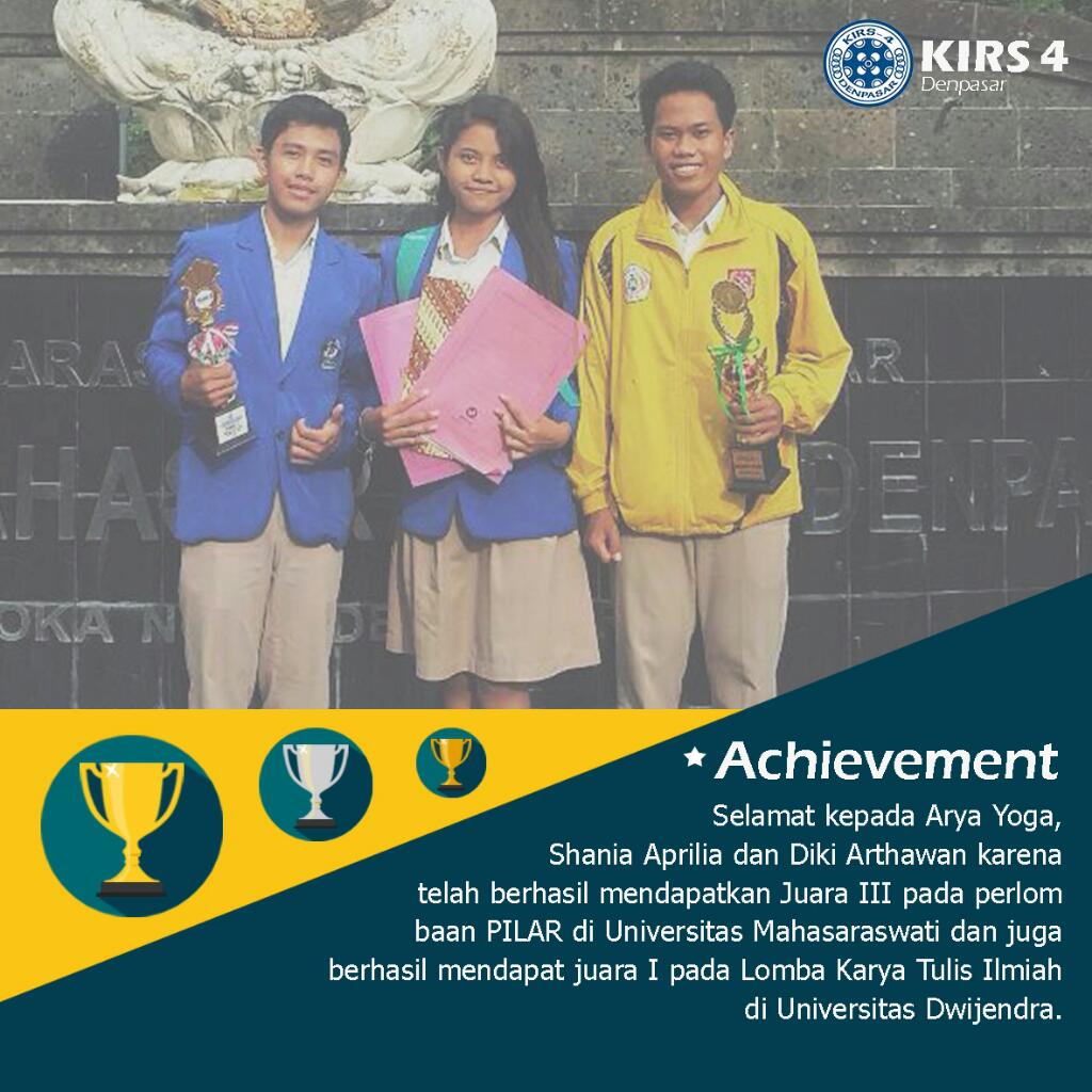 Congratss ode, diki &amp; shania juara 3 pilar di universitas mahasaraswti &amp; juara 1 lkti subak di universitas dwijendra