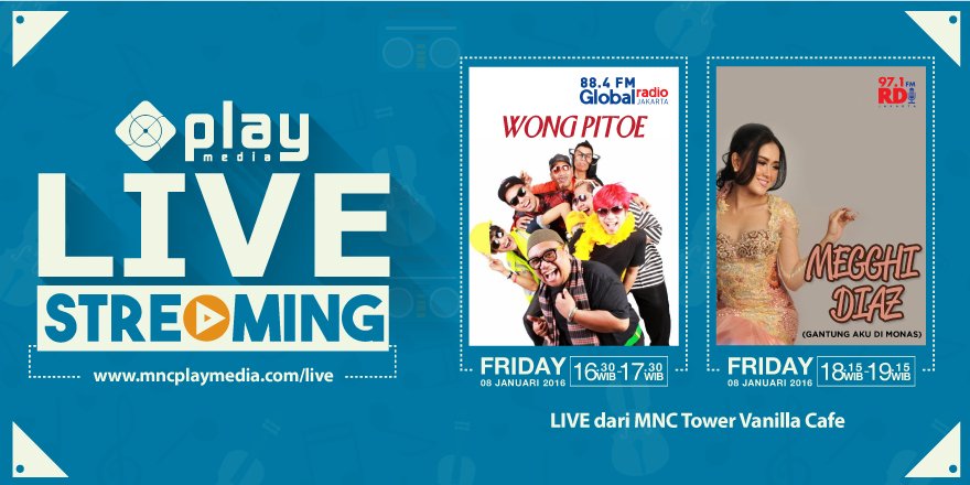 Sore ini akan ada Wong Pitoe di #Encore <a href="/884GlobalRadio/">88.4 Global Radio Jakarta</a> tonton live streamingnya di mncplaymedia.com/live