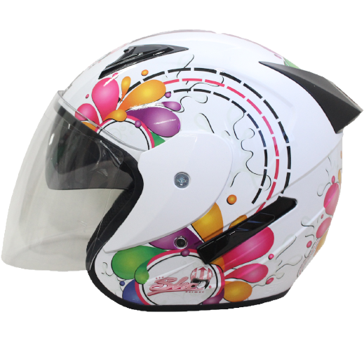 Percantik penampilan Ladies Saat berkendara dengan SHC Splash dan SHC Road City trionahelm.com/product/shc