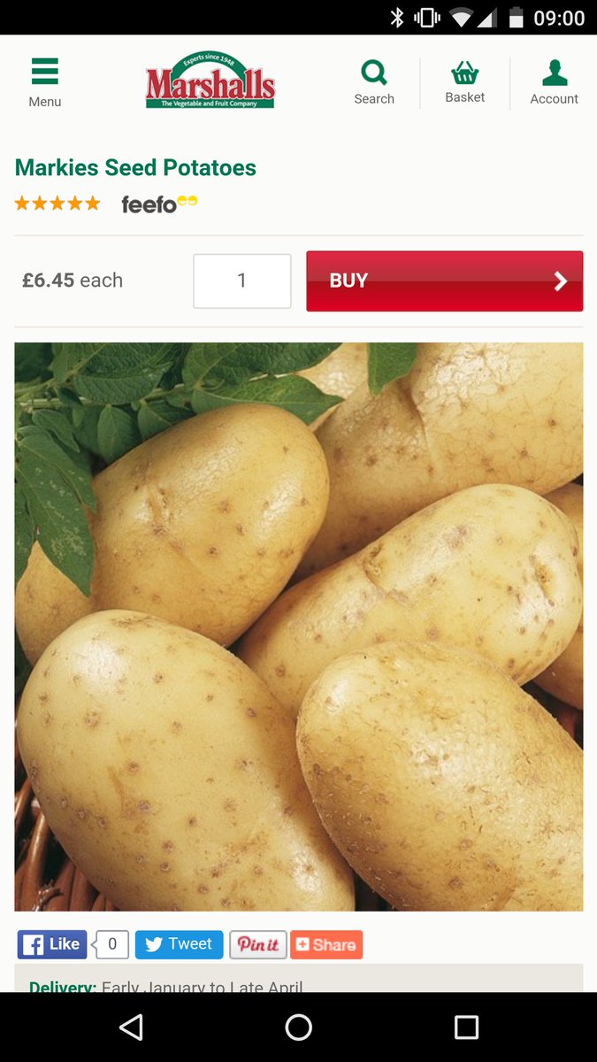 marksallotment's tweet photo. Markies Seed Potatoes for Markies Allotment! 😁 #orderingseeds https://t.co/rItbqhbrrf