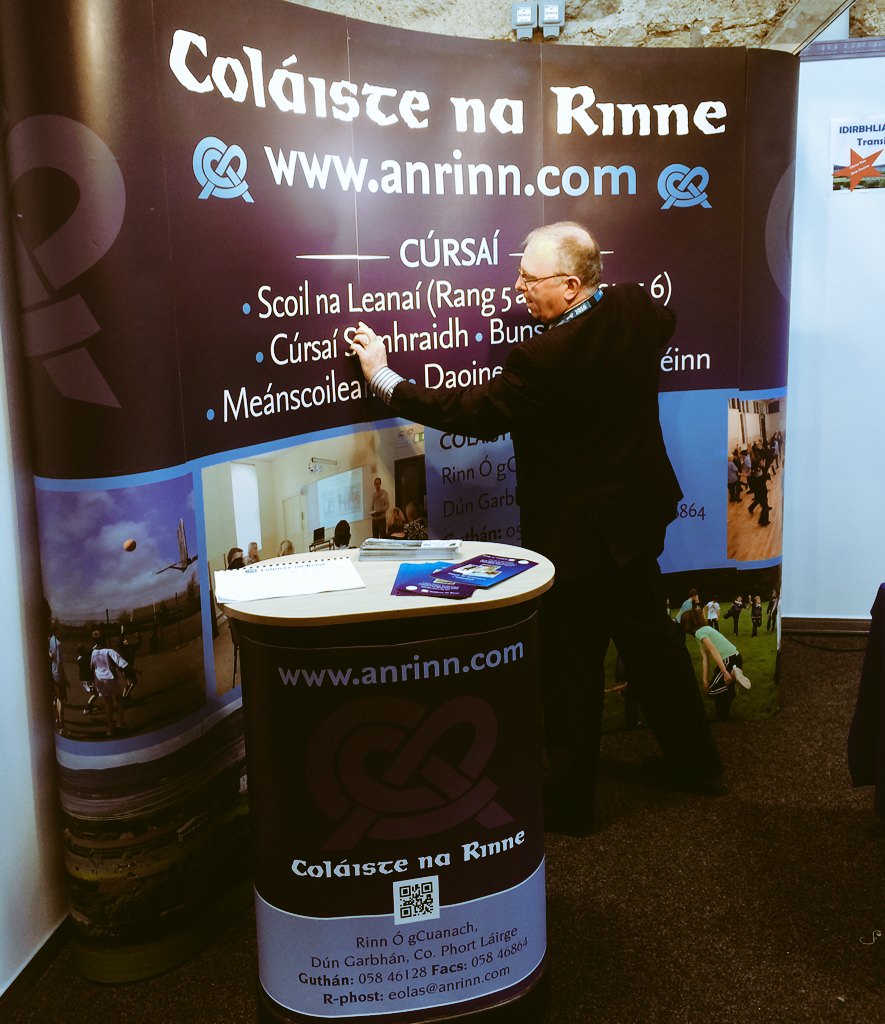 Liam ag ullmhú do Lá 2 ag <a href="/BTYSTE/">BT Young Scientist</a>  #btyste2016