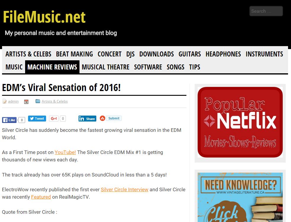Thanks! to all #EDM fans for the honor! "Viral Sensation of 2016!" we will take it! goo.gl/rMhgbZ