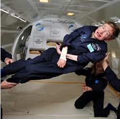 At the age of 65, while visiting the Kennedy Space Center, I experienced an environment without gravity. #soawesome