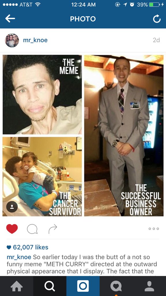 JenSelter's tweet photo. Behind every face there's a person with a story. And in every joke at someone's expense, pain. God bless Leon. https://t.co/vqitJGSU4Z