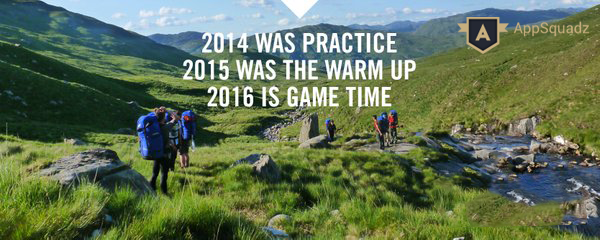 appsquadz's tweet photo. #tday's #thought #thoughtofdday
#2014 was practice, #2015 was the warm up but
#2016 is the Game time for @Appsquadz https://t.co/dwNm2cTAjL