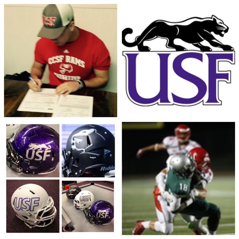 HUGE congrats to Falcon Alum, Trevor Coleman as he's continuing his football career at University of Sioux Falls!