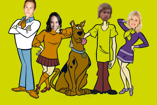 TalkingTrashOut's tweet photo. The Scooby Gang! @HarleyMPBonner @arielerinkaplan @timphillipps @jenna_rosenow  #Neighbours https://t.co/BOG12CaVUt