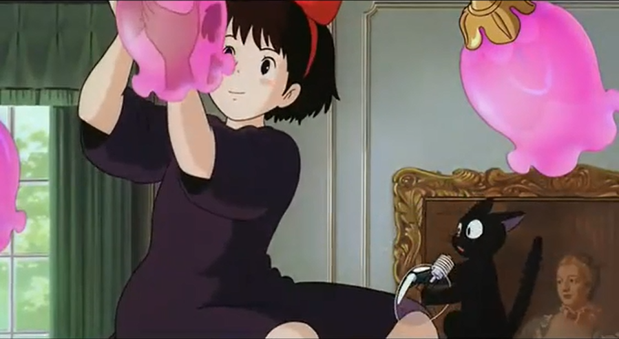 魔女の宅急便 ジジ電球】ジジ ライト