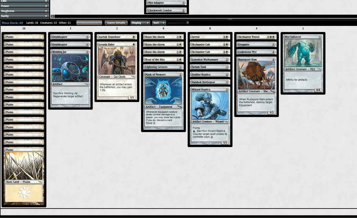 Freakin_Brian's tweet photo. First time drafting Mirrodin, this white deck did way better than we thought! :) https://t.co/dn6shzNLP5 https://t.co/kESEboFieI