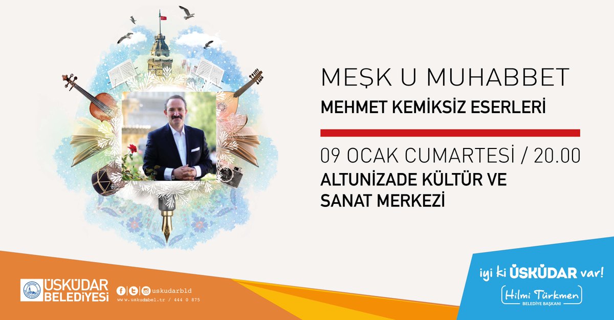 Meşk u Muhabbet konserimize davetlisiniz.