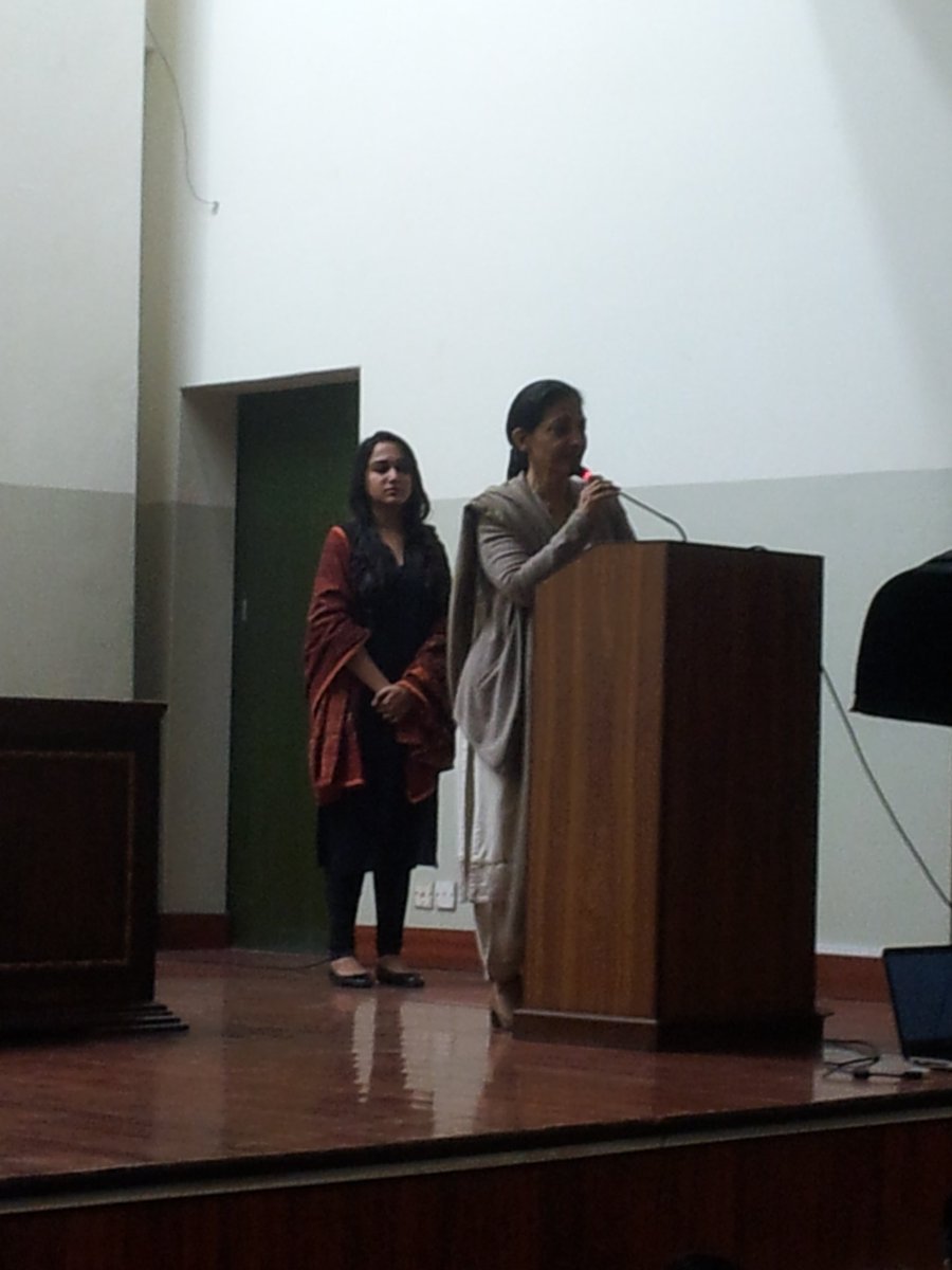 FORMUNFCC's tweet photo. Ma'am Seema Aziz addressing the delegates at the Guest Speaker Session. #FORMUN16 #Day3 https://t.co/ndHy69zOOh