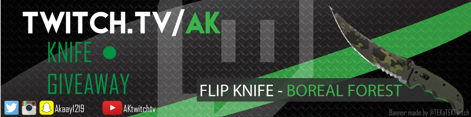 Akaay1219's tweet photo. Flip Knife Boreal Forest Giveaway!!
https://t.co/LOLSzaoldj https://t.co/XLD98tjLU6