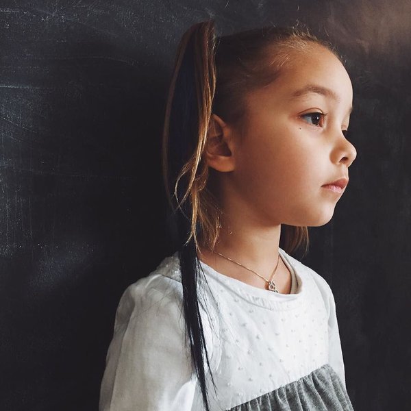 CopyCatChic's tweet image. She's growing up so fast! All about makeup, hair &amp;amp; jewelry these days. #futurefashionista #ardenjosephine #jcpstyle