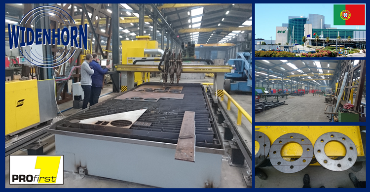 WidenhornPlaat's tweet photo. Gisteren succesvol afgerond in Portugal: #PROfirst #CADCAM implementatie voor optimalisatie #ESAB #snijmachine! https://t.co/jCbAjDwY43