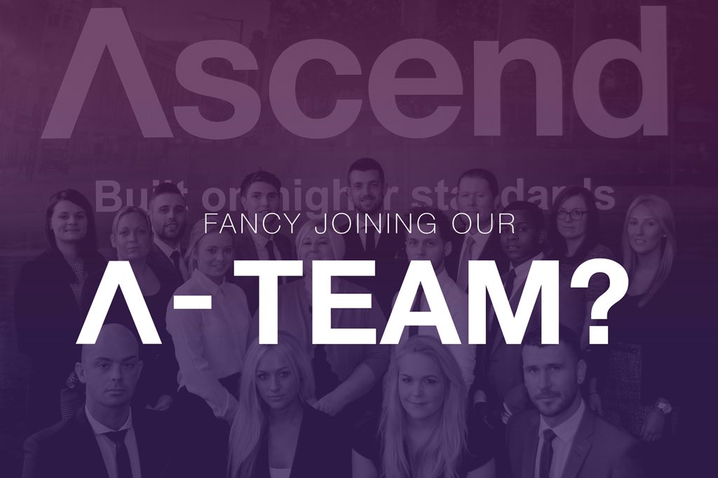 AscendProperty's tweet photo. We're #recruiting Property Consultants, Managers, and 
Accountants. Call us on 0161 6378336 today to find out more! https://t.co/B4yrNMSgMI