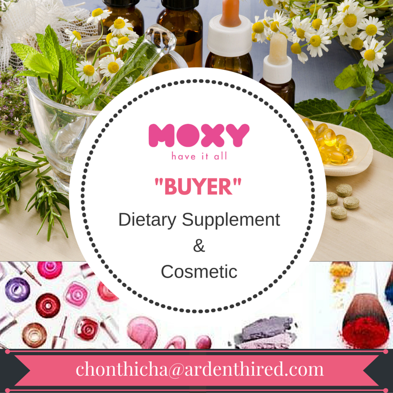 ArdentSea's tweet photo. New opportunity @Moxy Thailand. Expert in Dietary supplement/Cosmetic? This job is right for you! @ardent_hired https://t.co/hAnclsWV9x