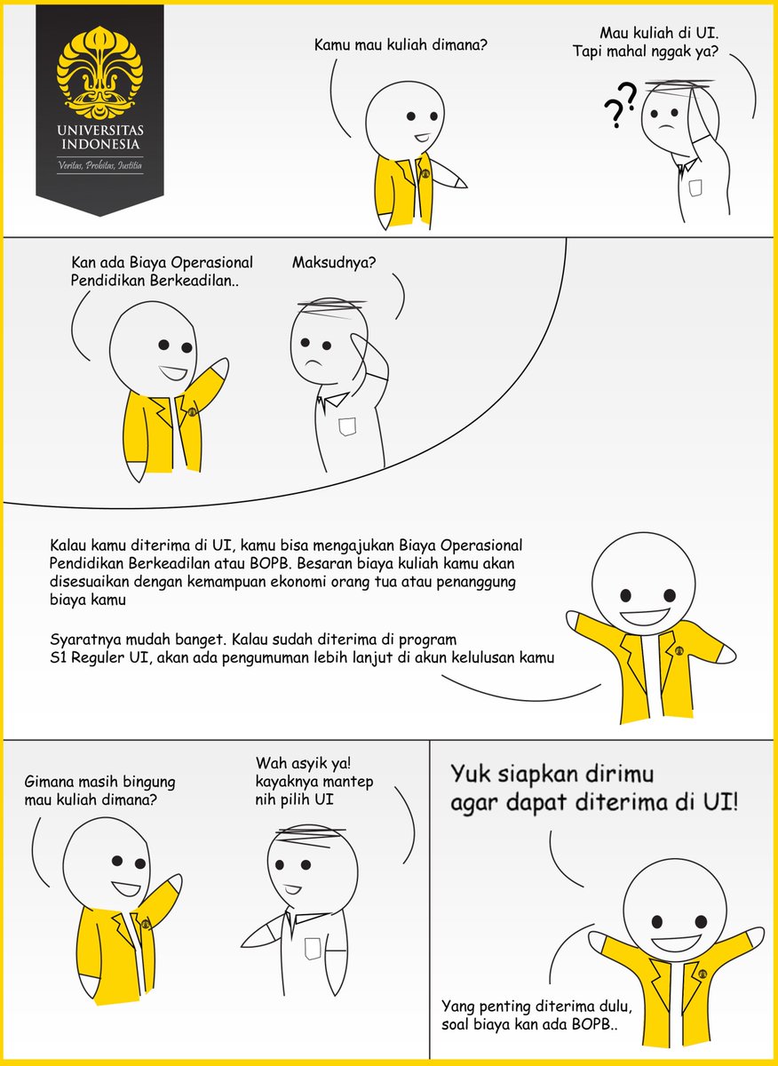 Mau Kuliah di UI? Tak Perlu Khawatir Soal Biaya. #BOPB #universitasindonesia #kuliahdiUI