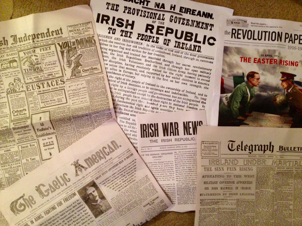 summerstown182's tweet photo. Just received copy of #Ireland #1916-23 #RevolutionPapers @NLIreland @TCDdecade @ireland2016 Looks like good stuff https://t.co/oPpX8rRpGC