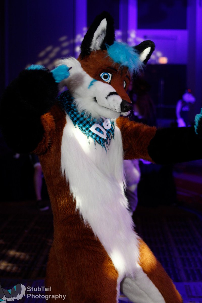 #FursuitFriday Taken while in the dance at MFF 2015.... may have been a bit drunk :3 (Photo (c) GroggyFox, Flickr)