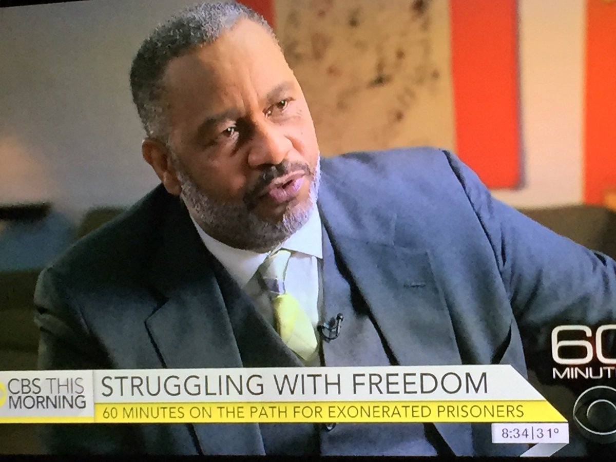 rochelleriley's tweet photo. My throat closes as I watch one more innocent man released from prison, this one after 30 yrs #RayHinton
#60Minutes https://t.co/Po7fJQd62H
