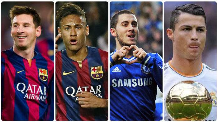 SportPesa_Care's tweet photo. Transfer values of top 100 players in Europe, Eden Hazard pricier than #CR7? > https://t.co/7kmTDyjn23 https://t.co/kITbwprrWf