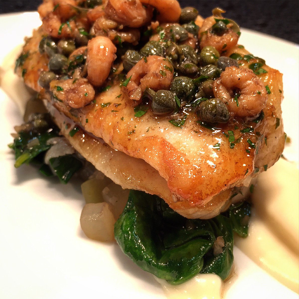 petrus's tweet image. Cornish Plaice with buttermilk cauliflower &amp;amp; brown shrimp. Another of the gorgeous dishes on our 3 course lunch menu