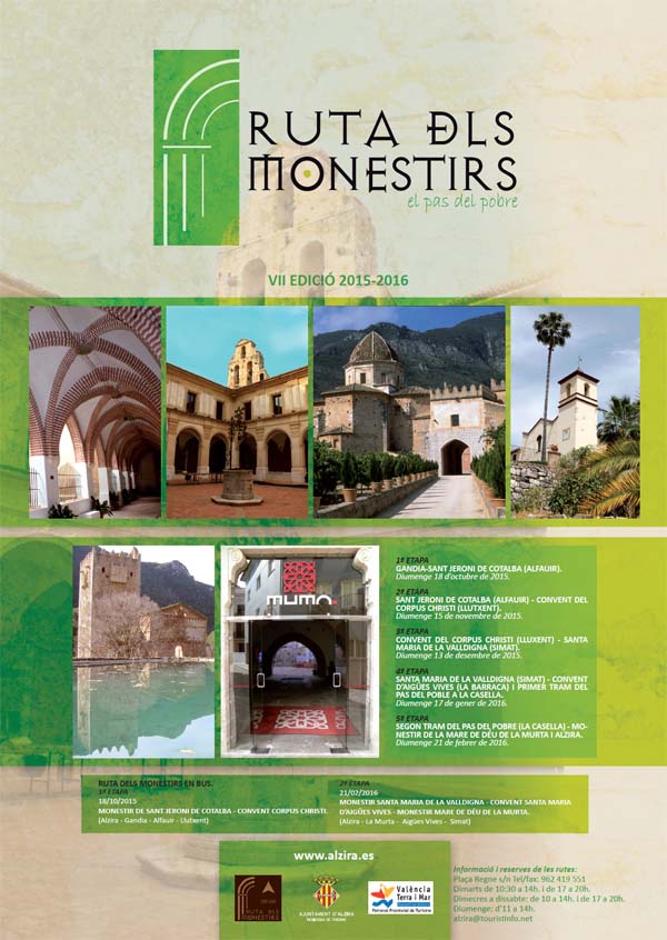 VII edició ruta dels monestirs: valenciaterraimar.org/ca__vista.html…