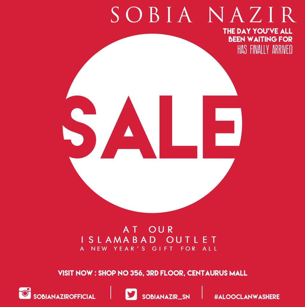 sobianazir_SN's tweet photo. Just two days until #SobiaNazir's Sale of upto 70% OFF! A new year gift for all! Looking forward! https://t.co/BHDsB8KBgv