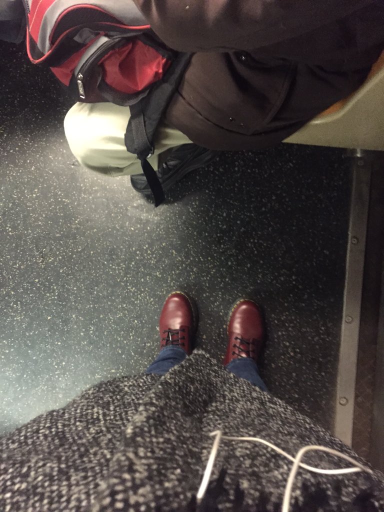 Decided to whip out my #docmartens #supercasualfriday #nycsubway #happyfriday