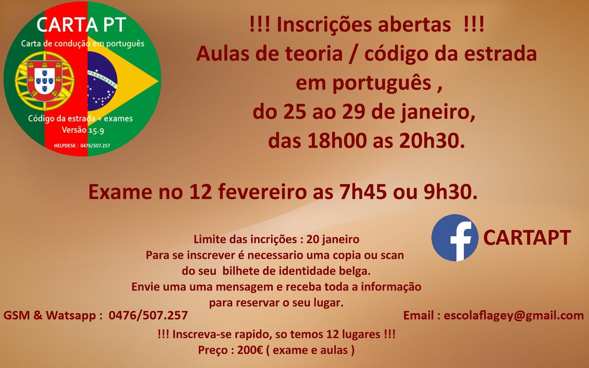 CARTAPT's tweet image. Bruxelas