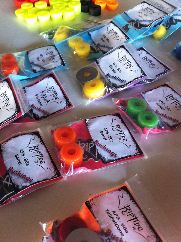 Sk8bitesShop's tweet photo. Who need Bushings??? #skateboarding #GoSkate #Longboarding #Riptide #Venom #Bushings4All https://t.co/XcWsYgNxFX