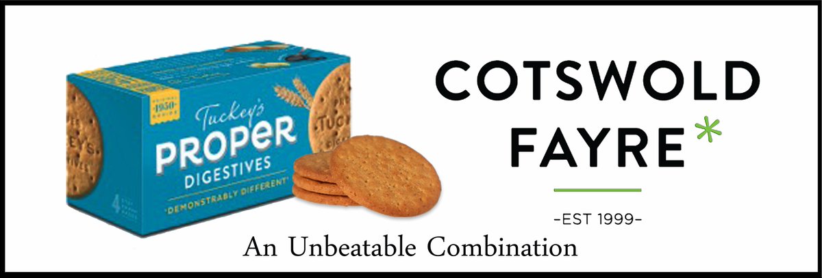 TuckeysFoods's tweet photo. Make this a Proper weekend & pick some Tuckey's #ProperBiscuits @CotswoldFayre Garden Centres, Farm Shops & Cafes https://t.co/LkewVCOAek