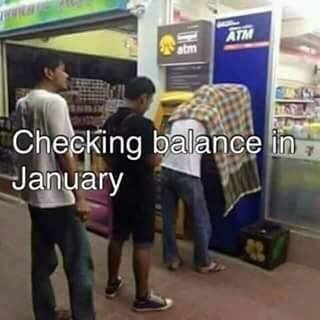 God please let january elapse.  Amen