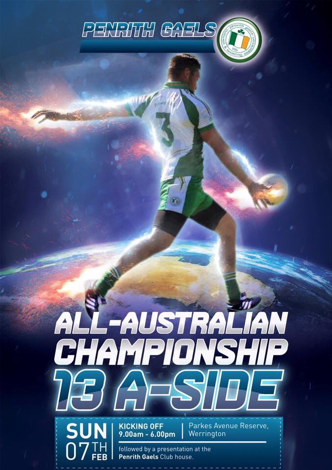 <a href="/PenrithGaelsGAC/">Penrith Gaels</a> inaugural #AllAustralianChampionship, 7th Feb! Register your teams interest today #honthegaels #GAA