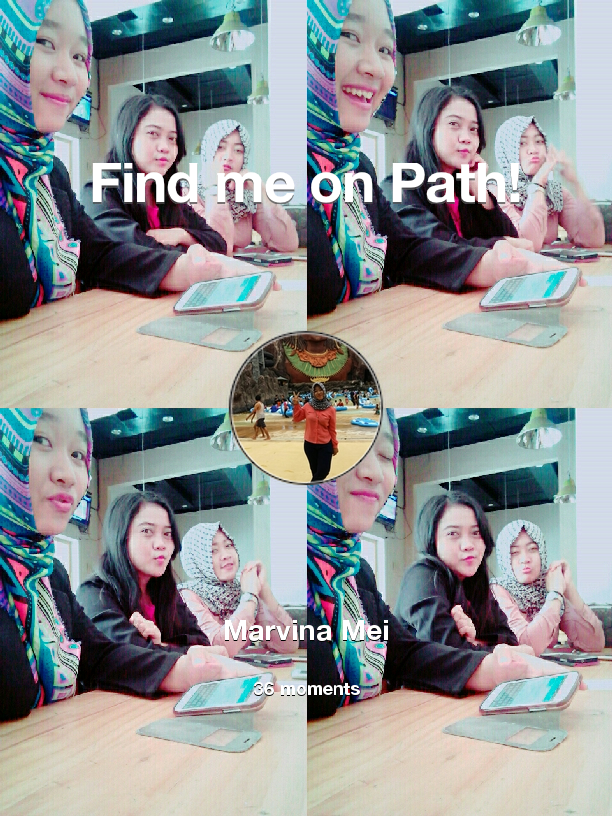 maybonchichi's tweet photo. I've shared 36 memories with my friends on #Path - see them now at https://t.co/IkI11RQzJp! #thepersonalnetwork https://t.co/Kj4e60ArcM
