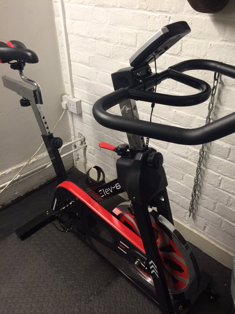 New canvas new spin bikes are down n in and ready for clients to go to hell on