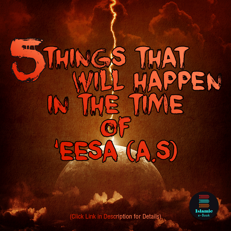 islamiceBook's tweet photo. 5 Things that will Happen in the Time of ‘Eesa (a.s) Towards #EndOfWorld https://t.co/TGE16GyKLY
#Islam #Muslims https://t.co/7RslihUIk2