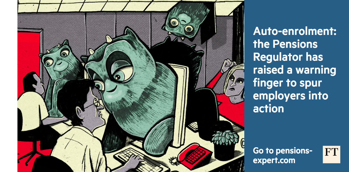 pensions_expert's tweet photo. Regulator starts year with reminder of AE duties https://t.co/9fWWUXx4kR @TPRgovuk @BW_LLP @puntersouthall #Workie https://t.co/zYYmCEkkOI