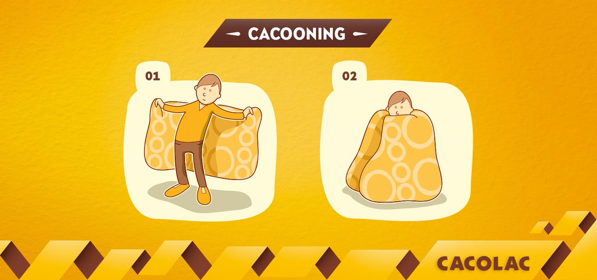 CacolacOfficiel's tweet photo. #Cacooning Quand il fait trop froid, on a besoin de #Cacolac sans quitter sa couette ! #tuto #lol #froid #hiver https://t.co/vy68EMEajw