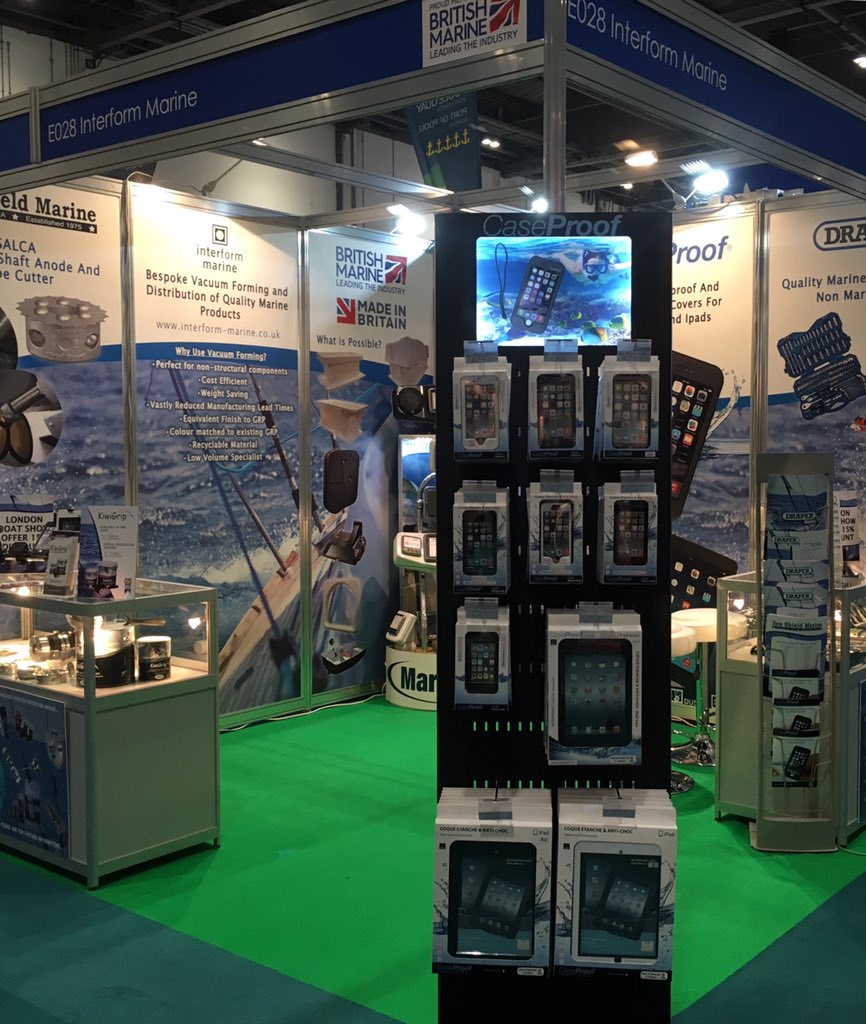 caseproof_net's tweet photo. @caseproof_net with New #distributor @InterformMarine at @LoveBoatShows #LBS16 #waterproofcase #iphone6 https://t.co/qvTkV5uTJo