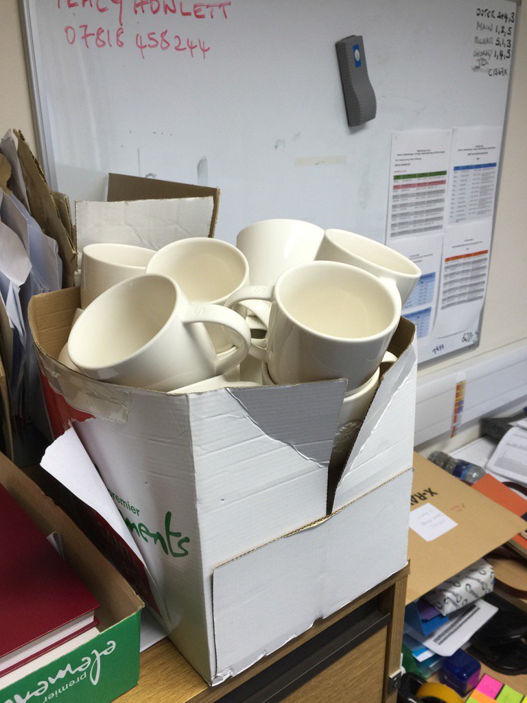WMonaghanHealth's tweet photo. A box full of mugs that @NHSnattrass has stolen from Gold. Where is the accountability @RMitchell_NHS @JoFawcus? https://t.co/wW5Iry2CAe